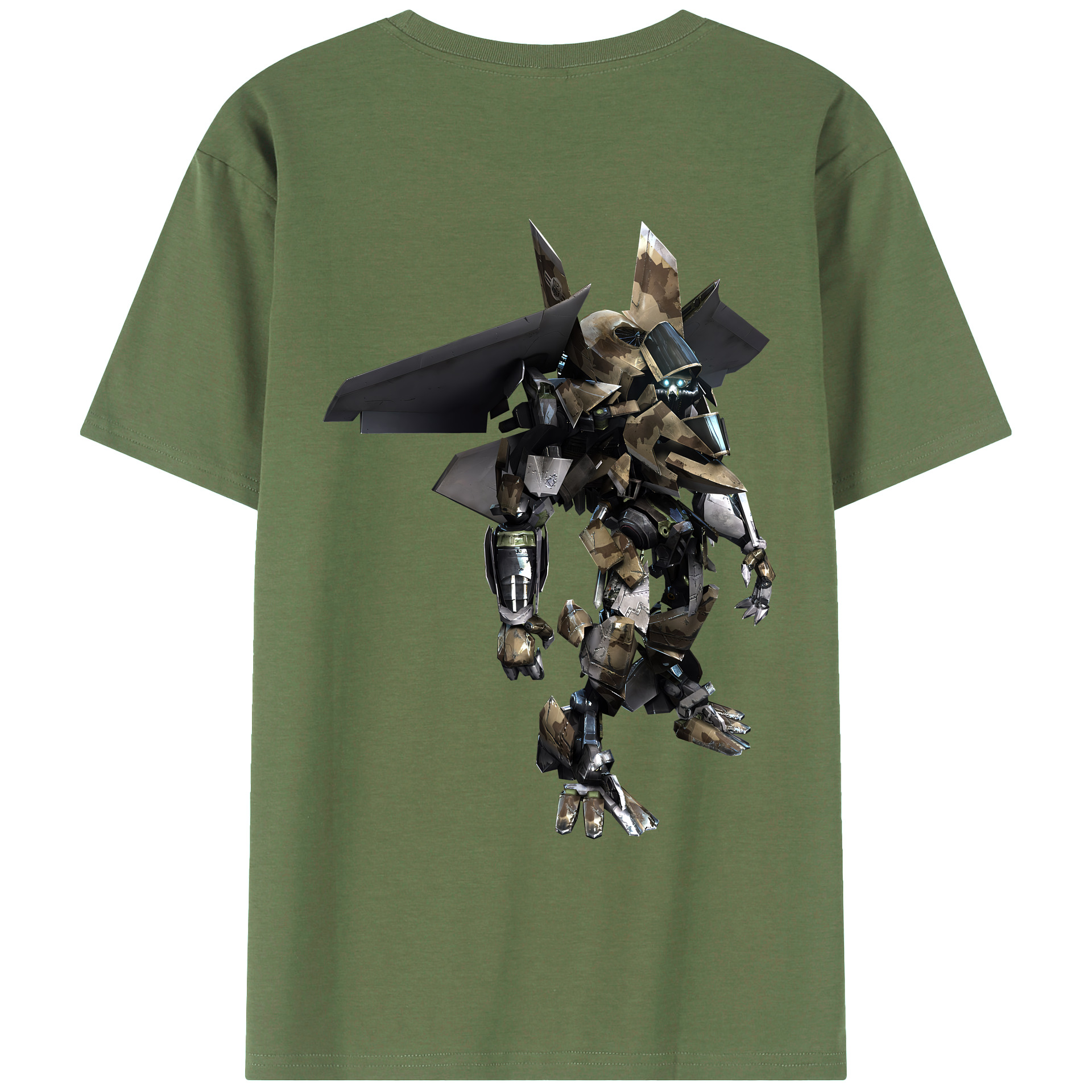 （画像用） Transformers トランスフォーマー 綿100％ メンズ半袖Tシャツ（バックプリント） 通気性